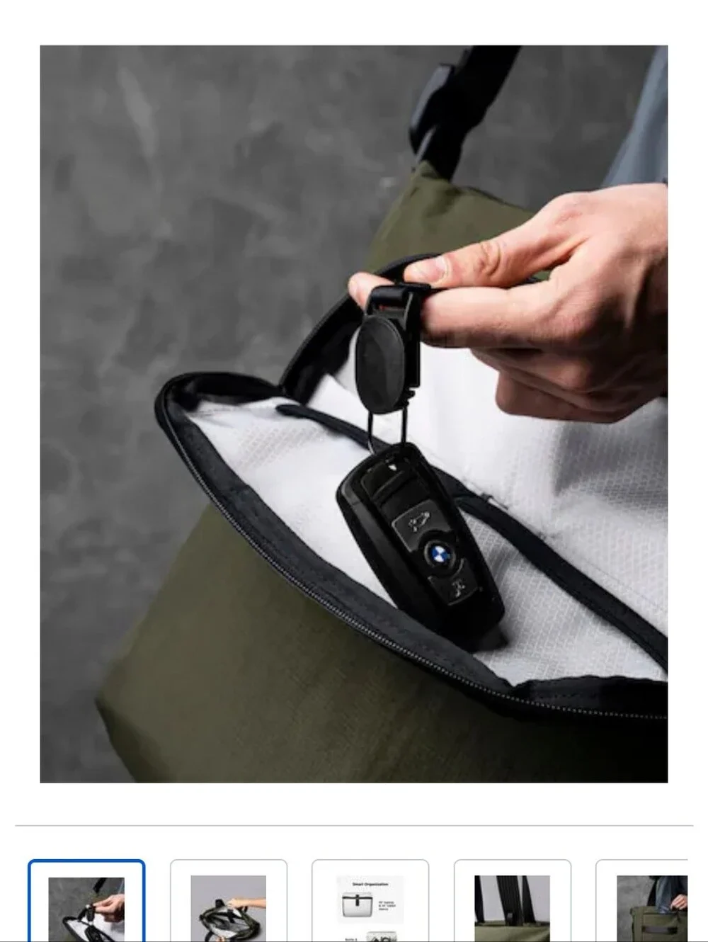 ALPAKA  ARMY  Green Tote Bag  AXOflux 600d